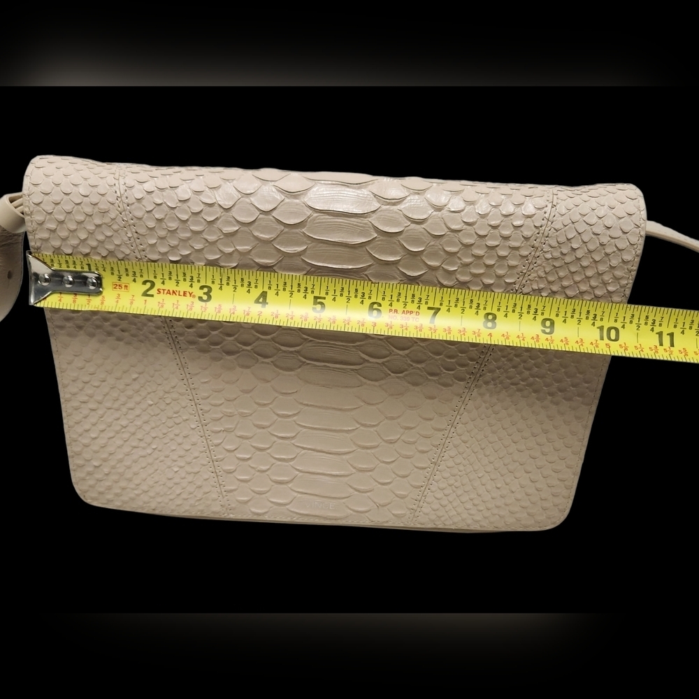 VINCE Mod V‎ Python-Embossed Crossbody Bag - Picture 15 of 15